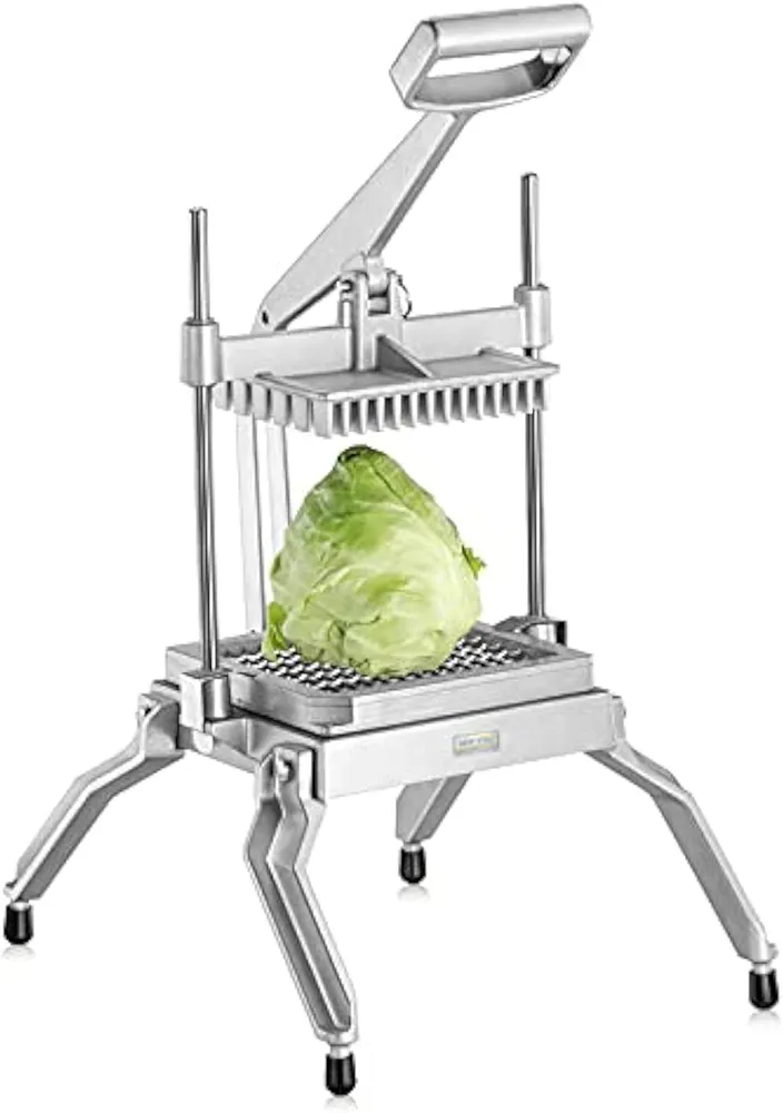 New Star Foodservice 1029055 Extra Heavy Duty Aluminum Frame Vegetable Slicer Lettuce Cutter