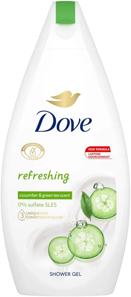 Dove Fresh Touch Shower Gel 16.9oz (500ml)