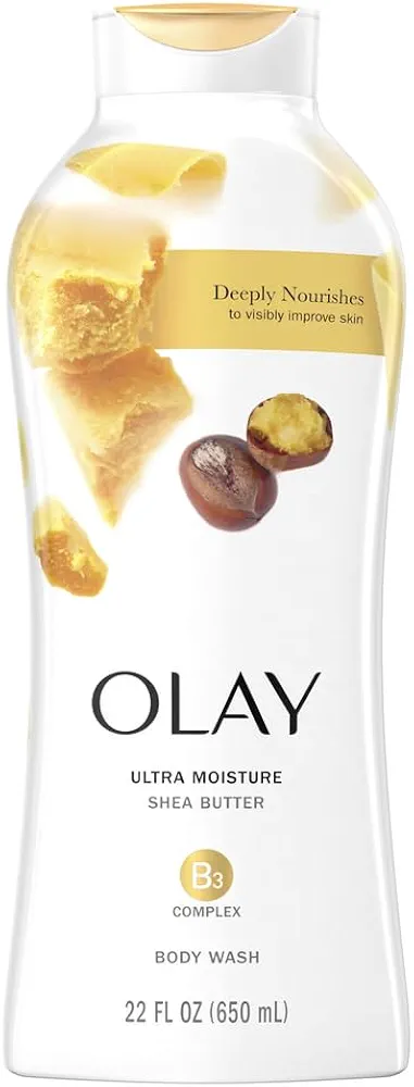 Olay Ultra Moisture Body Wash with Shea Butter, 22 fl oz