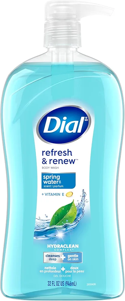 Dial Body Wash, Refresh & Renew Spring Water, 32 fl oz