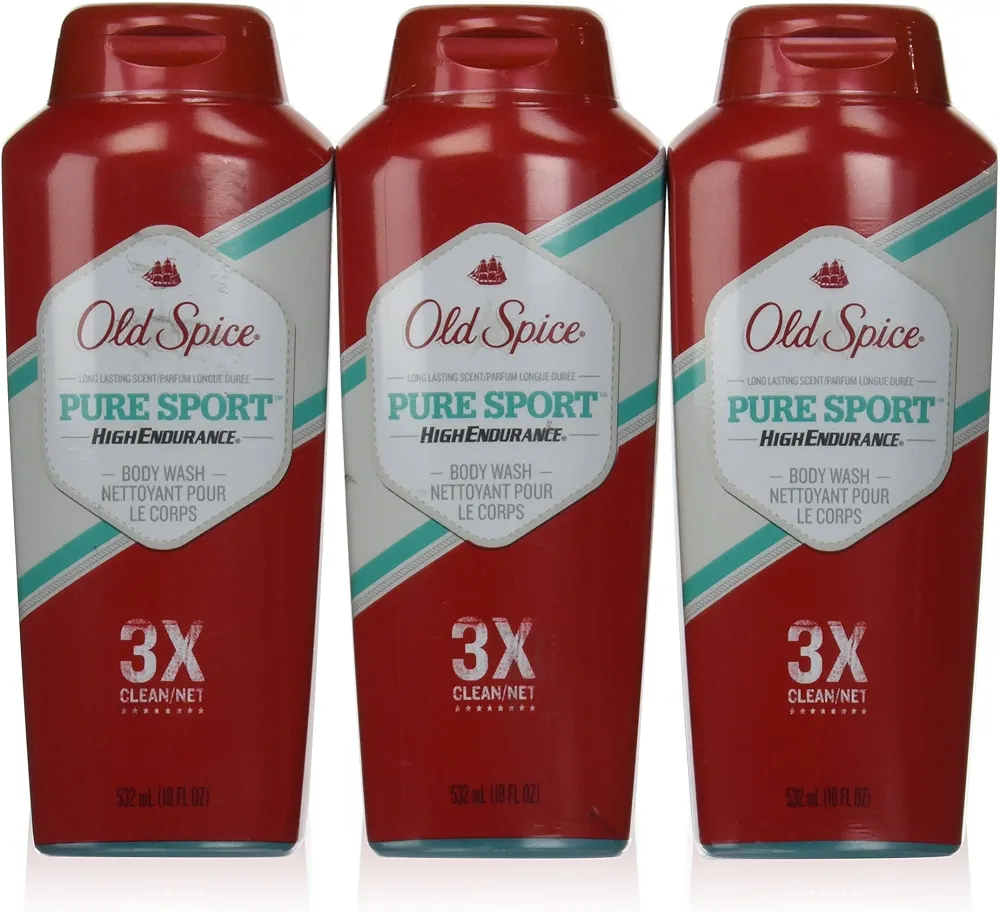 OldSpice 18OZ Body Wash (Pack of 3)