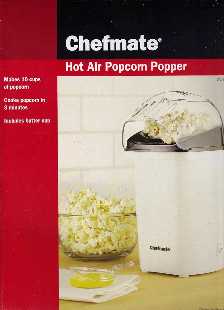 Chefmate Hot Air Popcorn Popper