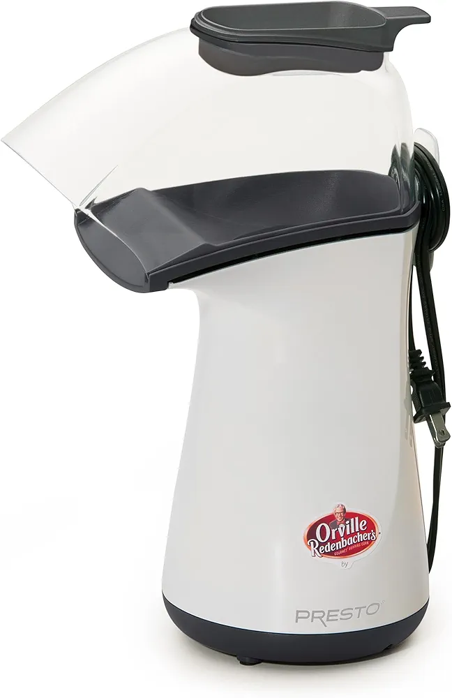 Presto 04821 Orville Redenbacher's Hot Air Popper, 1 Liters, White