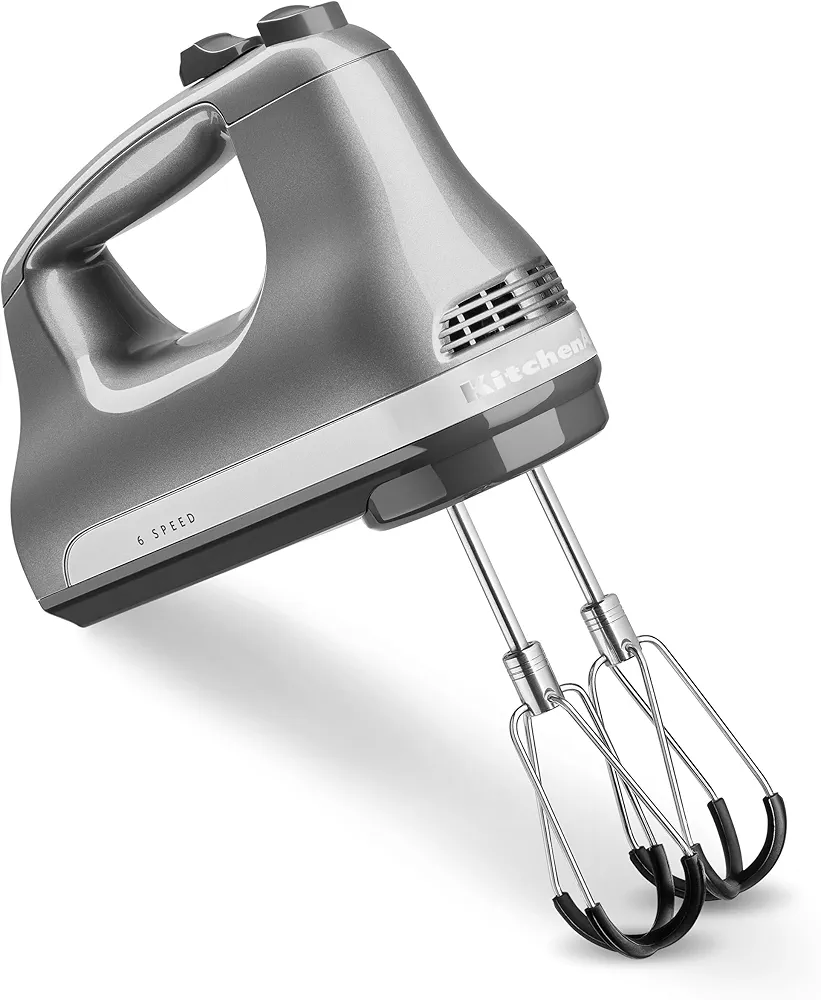 KitchenAid 6 Speed Hand Mixer with Flex Edge Beaters - KHM6118