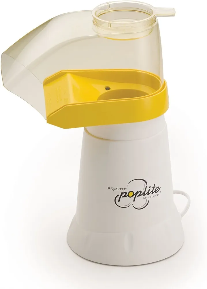 Presto 04820 Poplite Hot Air Popper, White, New